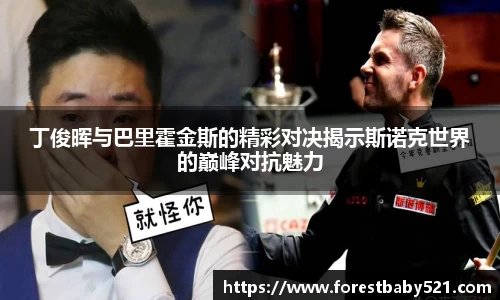丁俊晖与巴里霍金斯的精彩对决揭示斯诺克世界的巅峰对抗魅力